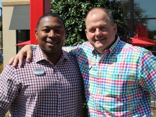 Chick-fil-A Staff - Shane Todd with Sullivan Beasley